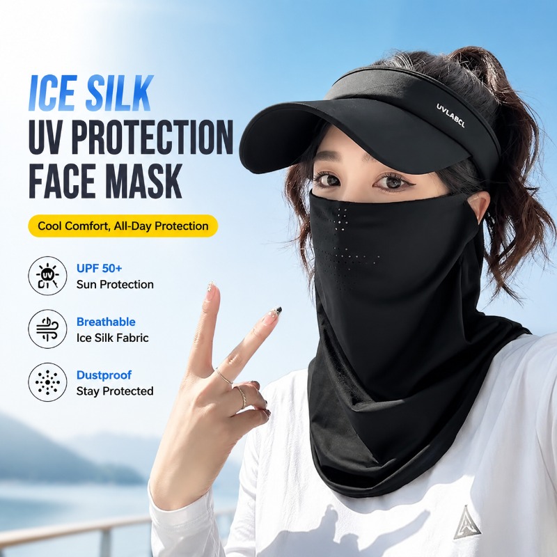 Erkek Kadın Buz İpek UV Koruyu - Sports Mask Breathable incelemesi ve fiyatı