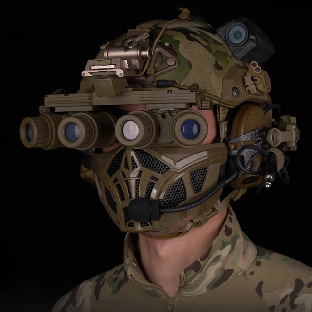 Taktik Airsoft Yarım Yüz Maske - Respirator Half Face incelemesi ve fiyatı