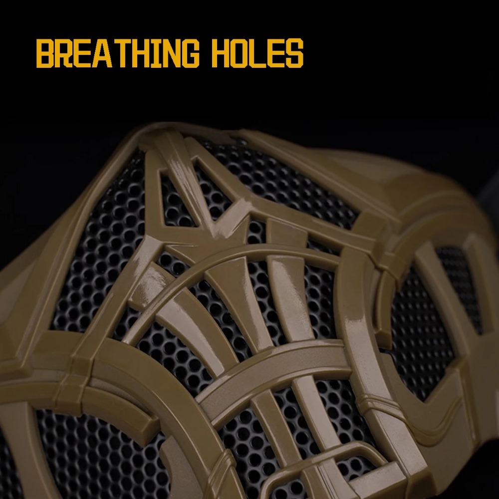Taktik Airsoft Yarım Yüz Maske - Respirator Half Face incelemesi ve fiyatı